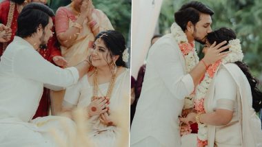 Newlyweds Gautham Karthik and Manjima Mohan Share Candid and Magical Moments From Their Marriage Ceremony on Instagram (View Pics)